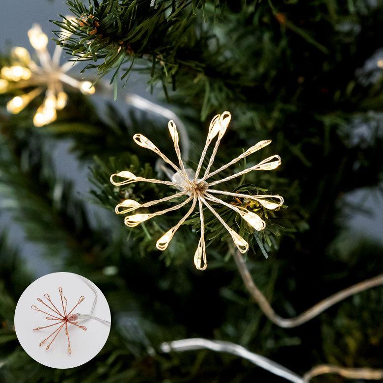 LED ライト クリスマス ツリー 電飾 飾り ガーランド イルミネーション 電池式 おしゃれ シンプル かわいい デコレーション ハロウィン パーティー 西海岸 90438 | ブランド登録なし