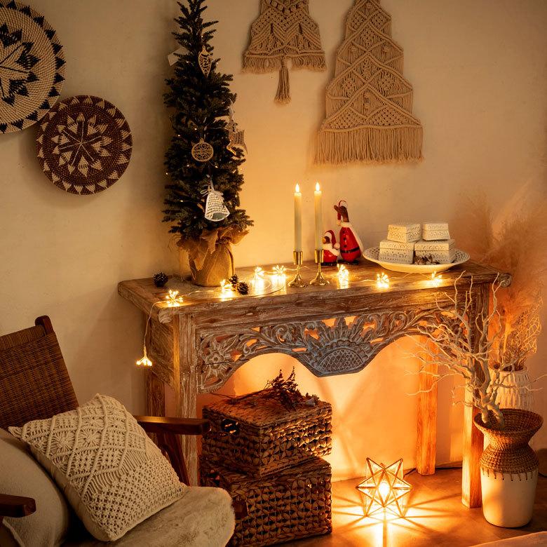 LED ライト クリスマス ツリー 電飾 飾り ガーランド イルミネーション 電池式 おしゃれ シンプル かわいい デコレーション ハロウィン パーティー 西海岸 90438 | ブランド登録なし | 08