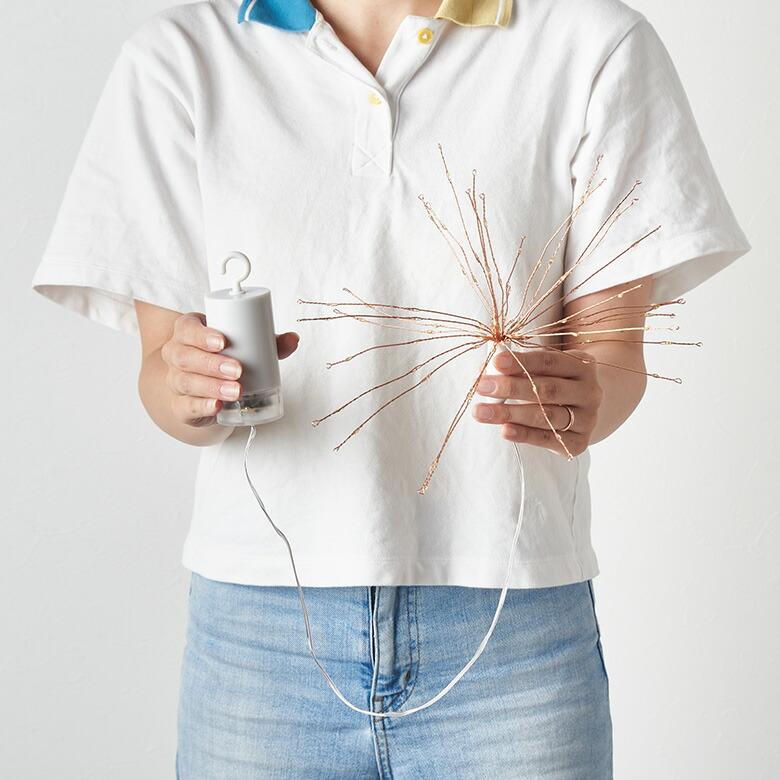 LED ライト クリスマス ツリー 電飾 飾り ガーランド イルミネーション 電池式 おしゃれ シンプル かわいい デコレーション ハロウィン パーティー 西海岸 90439 | ブランド登録なし | 12