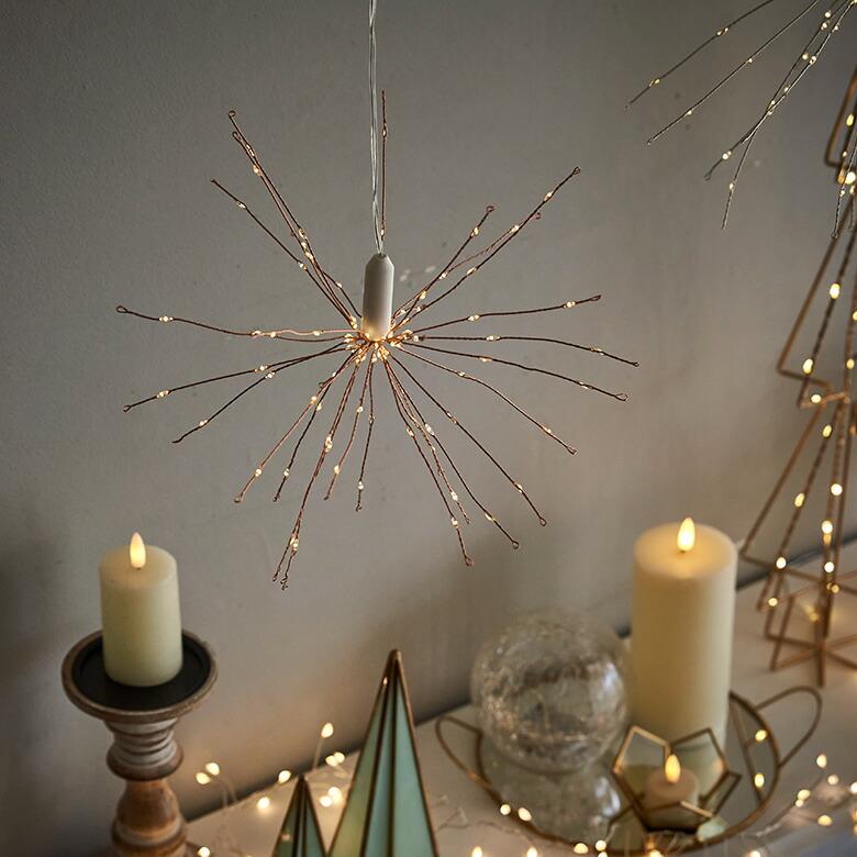 LED ライト クリスマス ツリー 電飾 飾り ガーランド イルミネーション 電池式 おしゃれ シンプル かわいい デコレーション ハロウィン パーティー 西海岸 90439 | ブランド登録なし | 03