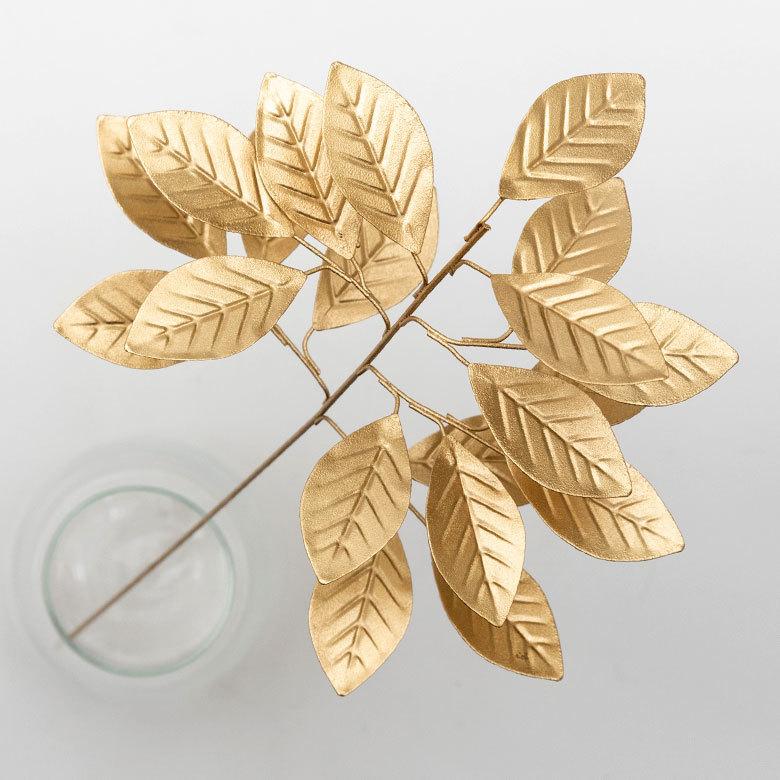 フェイク グリーン リーフ 枝 デコレーション 植物 モチーフ ボタニカル 雑貨 おしゃれ クリスマス アンティーク風 インテリア イベント 西海岸 90444 | ブランド登録なし | 13