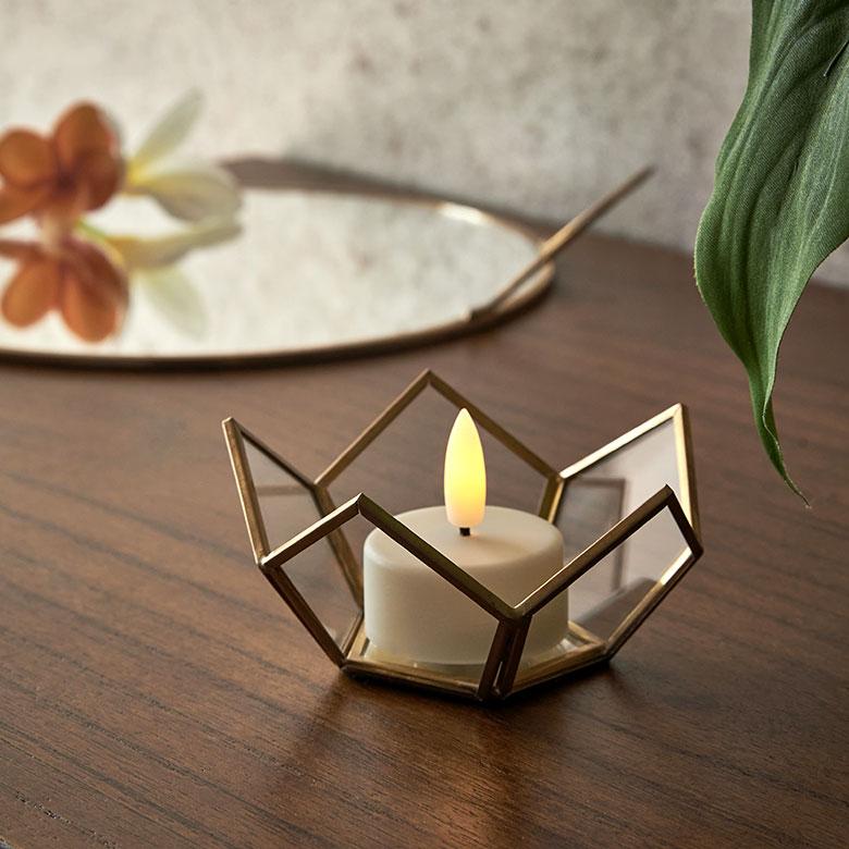 LED キャンドル ライト 6個入り ティー ろうそく 電池式 クリスマス ハロウィン ディナー デコレーション 間接 照明 インテリア パーティー 雑貨 西海岸 90446 | ブランド登録なし | 08