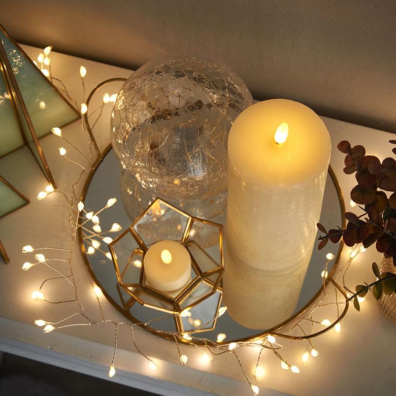 LED キャンドル ライト 6個入り ティー ろうそく 電池式 クリスマス ハロウィン ディナー デコレーション 間接 照明 インテリア パーティー 雑貨 西海岸 90446 | ブランド登録なし | 09