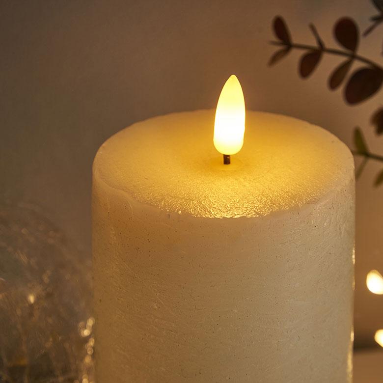 LED キャンドル ライト タワー ろうそく 電池式 クリスマス ハロウィン ディナー デコレーション 間接 照明 インテリア パーティー 北欧 雑貨 西海岸 90447 | ブランド登録なし | 02