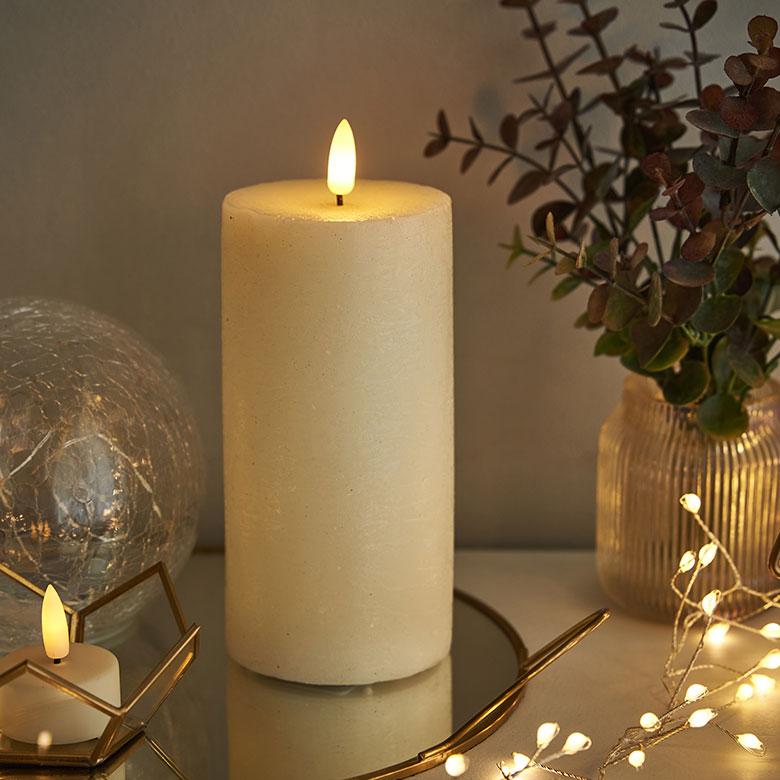 LED キャンドル ライト タワー ろうそく 電池式 クリスマス ハロウィン ディナー デコレーション 間接 照明 インテリア パーティー 北欧 雑貨 西海岸 90447 | ブランド登録なし | 04