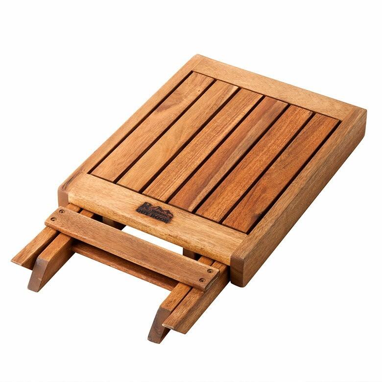 ガーデンテーブル テーブル 天然木 ロースタイル 折り畳み キャンプ アウトドア 91001 | ブランド登録なし | 02