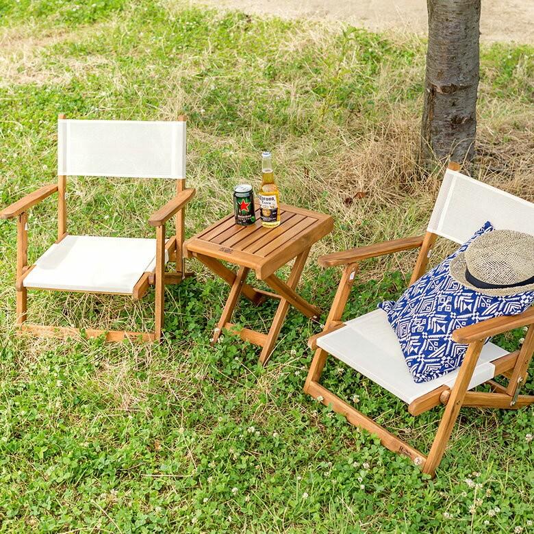 ガーデンテーブル テーブル 天然木 ロースタイル 折り畳み キャンプ アウトドア 91001 | ブランド登録なし | 05