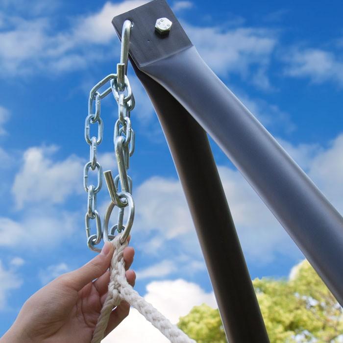 ハンモック チェア 自立式 高さ調整OK 91006 | ブランド登録なし | 02