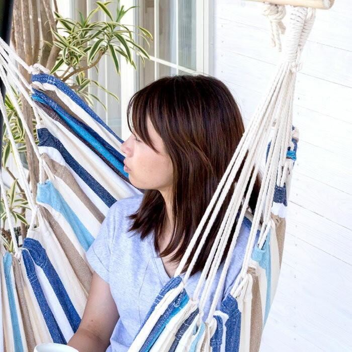 ハンモック チェア 自立式 高さ調整OK 91006 | ブランド登録なし | 05