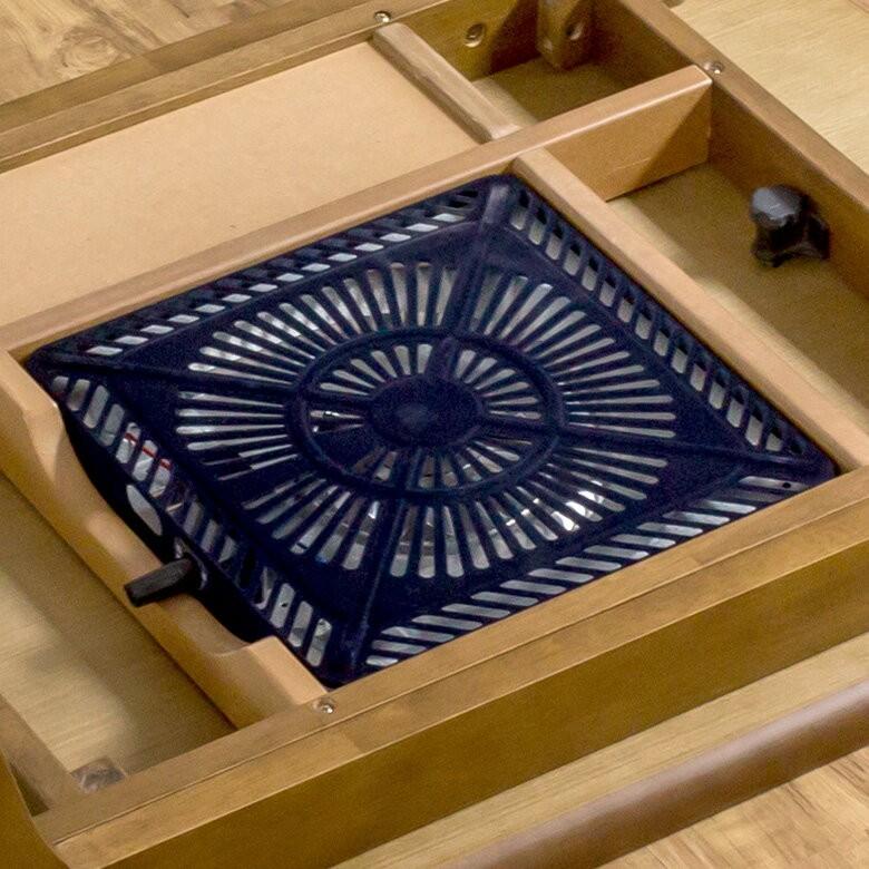 こたつ テーブル 長方形 幅90×60cm 高さ39cm コタツ センターテーブル コンパクト 一人暮らし 北欧 天然木使用 91011 | ブランド登録なし | 06