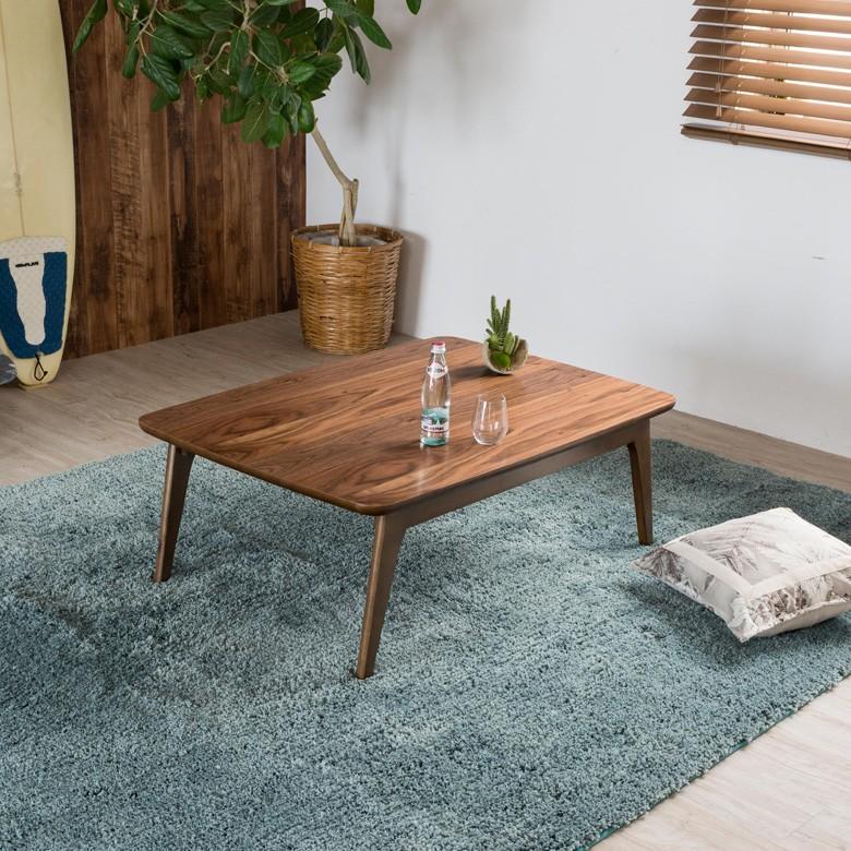 こたつ テーブル 長方形 幅105×75cm 高さ39cm センターテーブル コタツ 一人暮らし コンパクト 天然木製 91012 | ブランド登録なし | 15