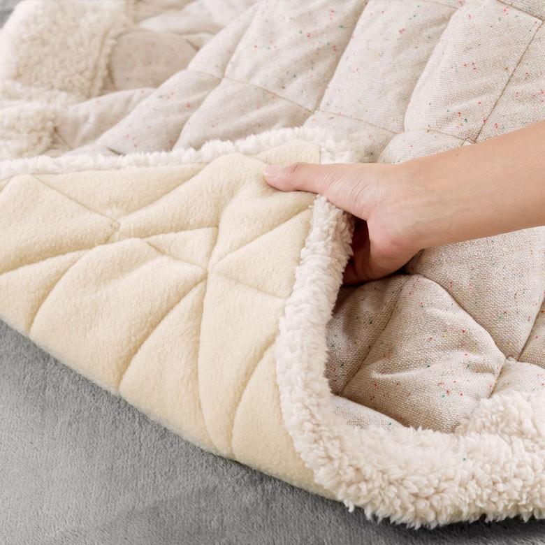 こたつ布団 長方形 幅 190×230cm 無地ベージュ ブラウン こたつ おしゃれ こたつ掛け布団 コタツ布団 こたつ用 91014 | ブランド登録なし | 04