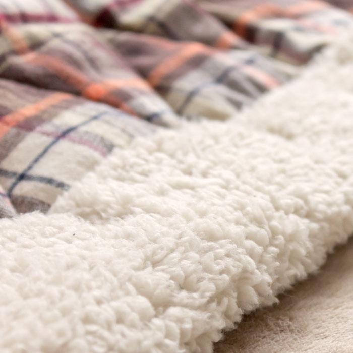 こたつ布団 正方形 約190×190cm チェック柄 ブラウン ブルー こたつ掛け布団 こたつぶとん シンプル 薄掛け CURTIS おしゃれ 洋風 西海岸 北欧 91015 | ブランド登録なし | 03