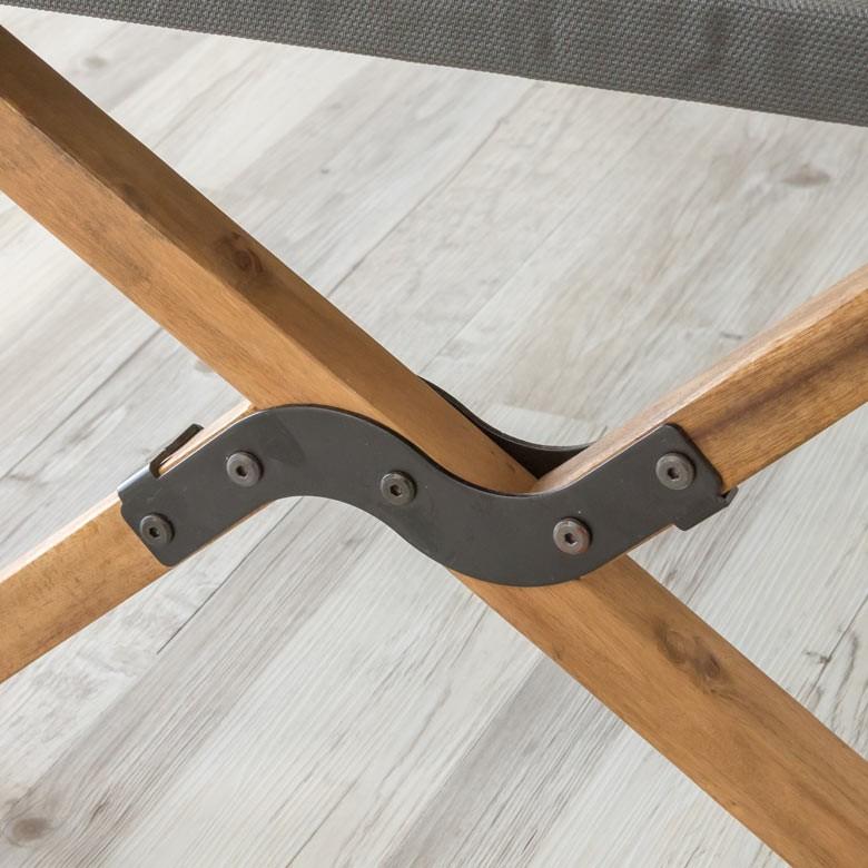 折りたたみ式 アカシア天然木 フォールディングベッド コット 91033 収納袋付 アウトドア キャンプ 野外 屋外 キャンプ用品 レジャー バルコニー リビング 91033 | ブランド登録なし | 13