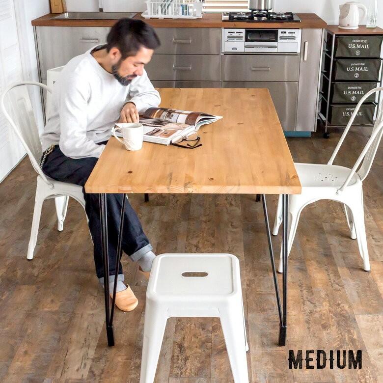 ダイニングテーブル アンティーク 無垢 おしゃれ かっこいい 男前 インテリア 91046 LEIGHTON レイトン | ブランド登録なし | 04