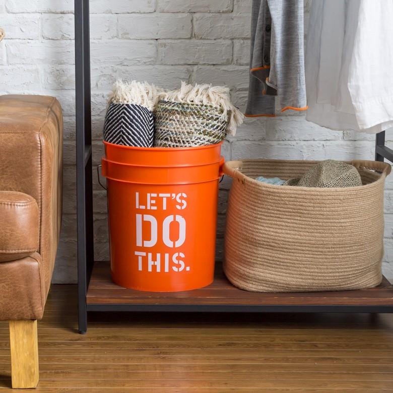 アメリカ製 ガレージバケツ 19L 脱衣かご プラバケツ プランターカバー 91047 | ブランド登録なし | 06