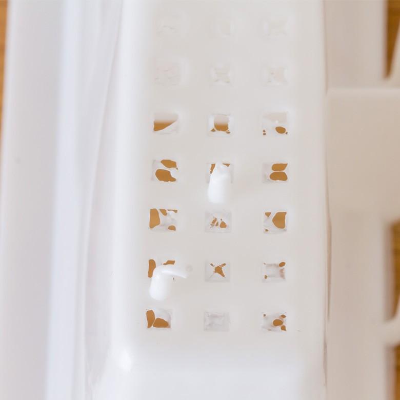 水切りラック おしゃれ 水切りカゴ 食器立てラック 皿立て プラスチック製 ディッシュラック 水切りトレー キッチン 完成品 キッチン用品 91048 | ブランド登録なし | 15