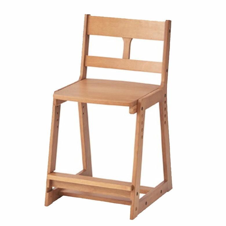 学習チェア チェア イス 椅子 子供用 子ども キッズ 学習机 木製 高さ調節 リビング学習 天然木 オシャレ 北欧 組み立て 91052 | ブランド登録なし | 01