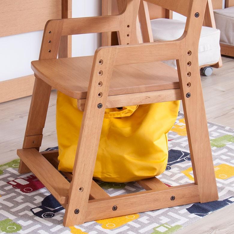 学習チェア チェア イス 椅子 子供用 子ども キッズ 学習机 木製 高さ調節 リビング学習 天然木 オシャレ 北欧 組み立て 91052 | ブランド登録なし | 05