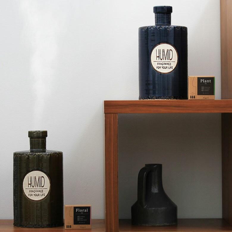 陶器 加湿器 超音波式 アロマ 乾燥 風邪 花粉 対策 オブジェ おしゃれ リビング ヴィンテージ 寝室 卓上 男前 西海岸 セット 91057 | ブランド登録なし | 02