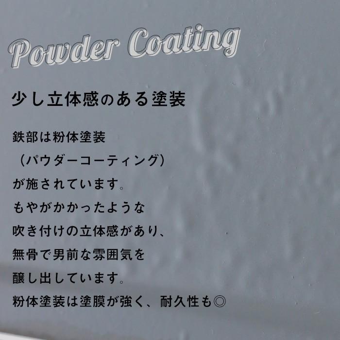 スタンドミラー ロッカー風 姿見 全身鏡 モノトーン おしゃれ アイアン ヴィンテージ 全身 シンプル 扉付き 家具 男前 インテリア 雑貨 だまし絵 91070 | ブランド登録なし | 14