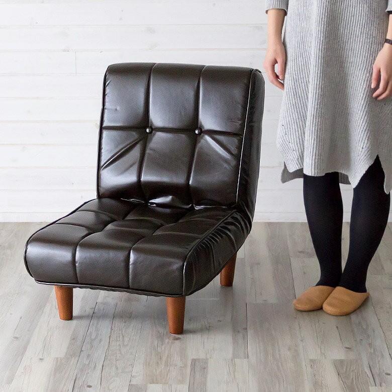 2WAYフロアソファ 座椅子 脚付き ローソファ 1人掛け 男前 こたつ 炬燵 91071 | ブランド登録なし | 11