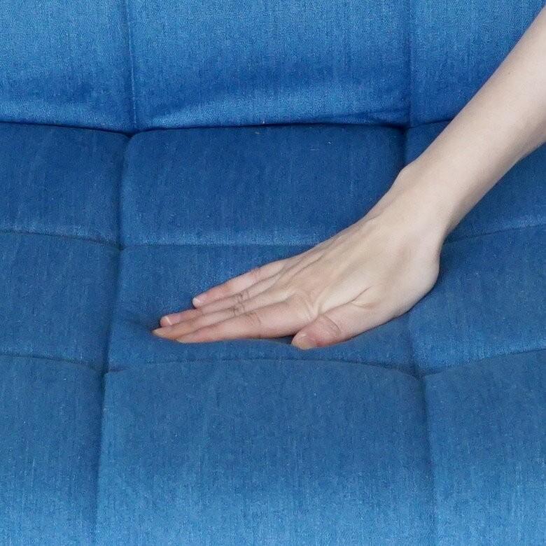 2WAYフロアソファ 座椅子 脚付き ローソファ 1人掛け 男前 こたつ 炬燵 91071 | ブランド登録なし | 06