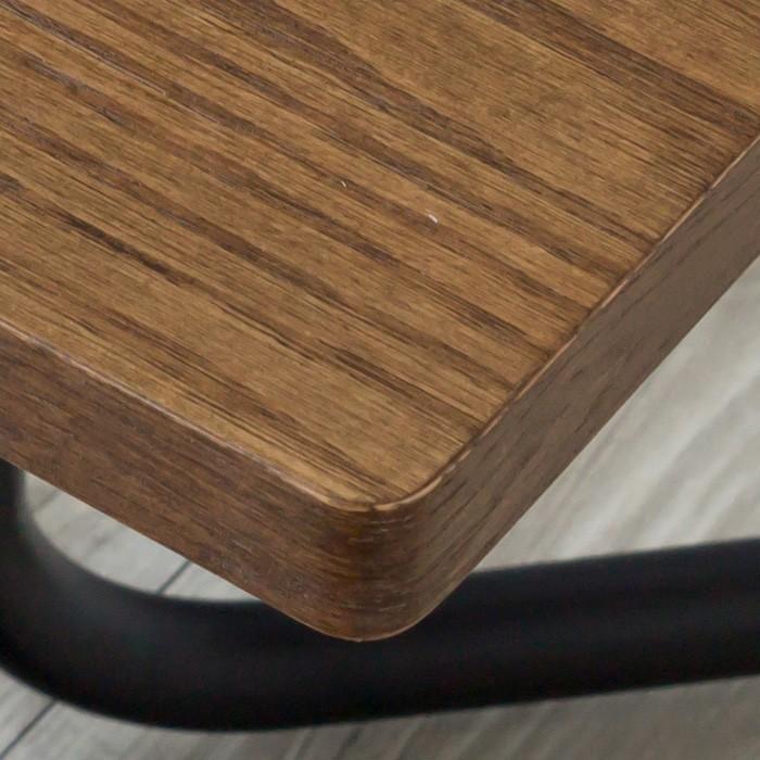 カフェ風テーブル 木製 アイアン 75角 ブライス Bryce おしゃれ 天然木 西海岸 男前 インテリア 91081 | ブランド登録なし | 07