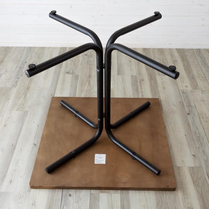 カフェ風テーブル 木製 アイアン 75角 ブライス Bryce おしゃれ 天然木 西海岸 男前 インテリア 91081 | ブランド登録なし | 08