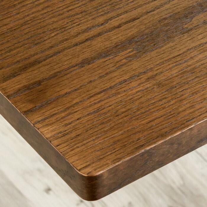 カフェ風テーブル 木製 アイアン 100 ブライス Bryce おしゃれ 天然木 西海岸 男前 インテリア 91082 | ブランド登録なし | 02