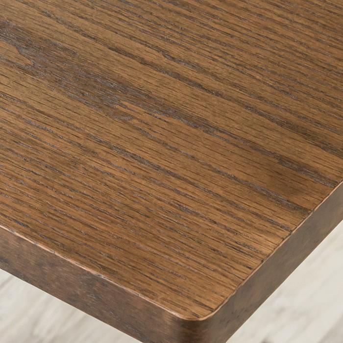 カフェ風テーブル 木製 アイアン 100 ブライス Bryce おしゃれ 天然木 西海岸 男前 インテリア 91082 | ブランド登録なし | 08