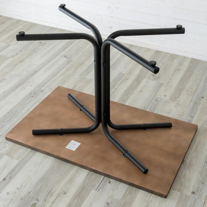 カフェ風テーブル 木製 アイアン 100 ブライス Bryce おしゃれ 天然木 西海岸 男前 インテリア 91082 | ブランド登録なし | 09