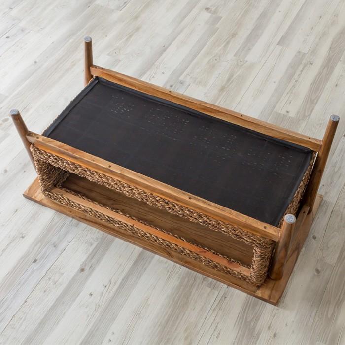 テーブル センターテーブル ローテーブル コーヒーテーブル 天然木 リビングテーブル おしゃれ 机 四角 収納 一人暮らし アジア工房 91087 | ブランド登録なし | 11