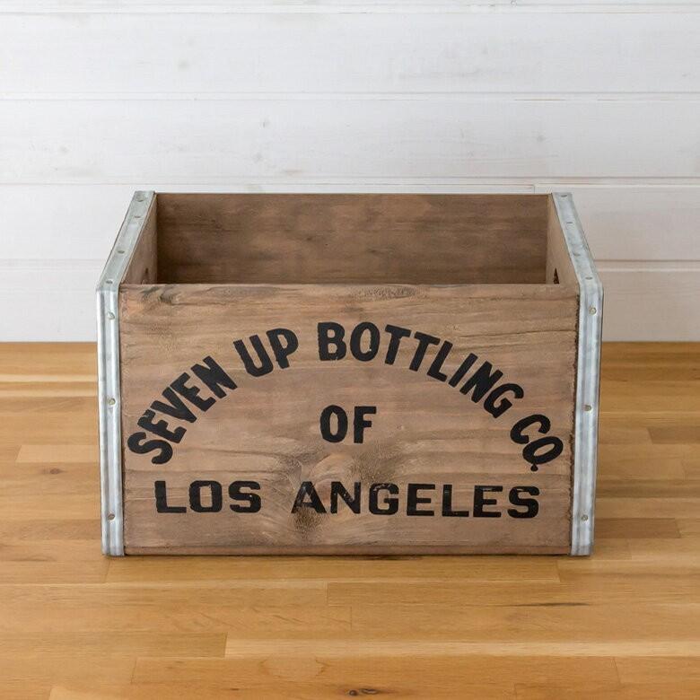 スタッキングウッドボックス ヴィンテージ風 Mサイズ 天然木 木製 収納