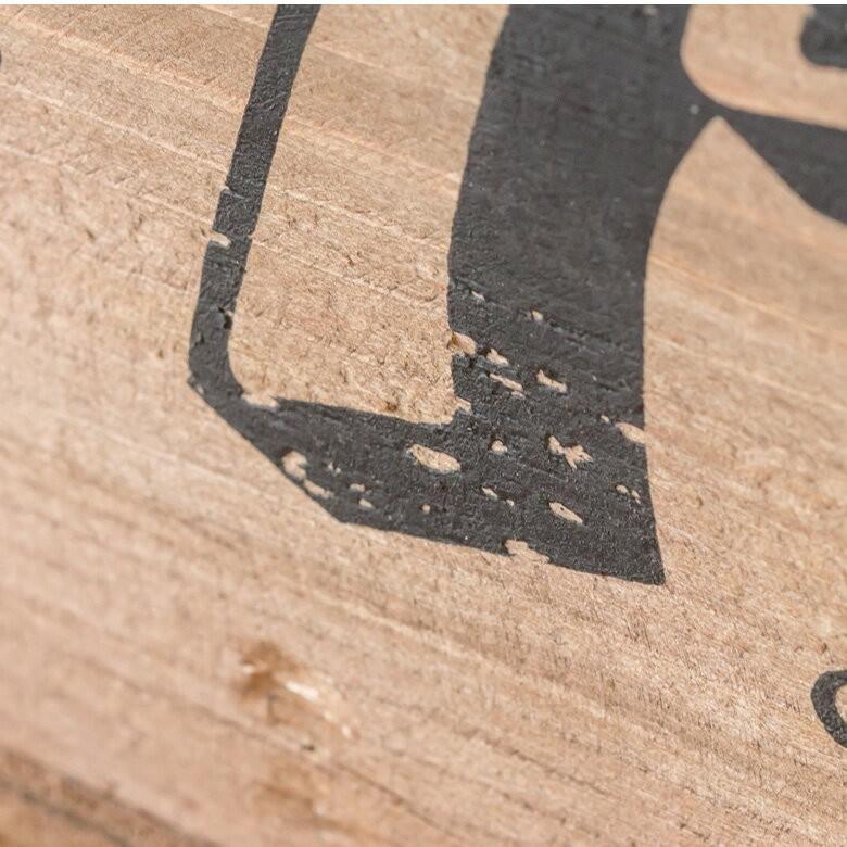 スタッキングウッドボックス ヴ ィンテージ風 Lサイズ 天然木 木 製 収納 整理 セブンアップ 収納 ボックス ブラウン 91115 | ブランド登録なし | 09