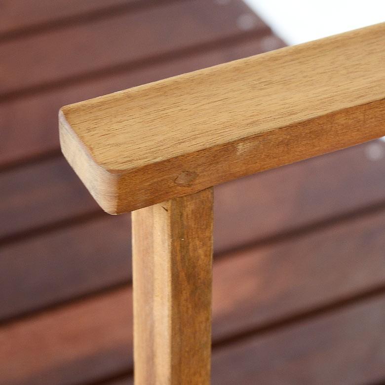 チェア おしゃれ 折り畳み フォールディングチェア アウトドア 木製 折りたたみ いす 肘置き 91120 | ブランド登録なし | 09