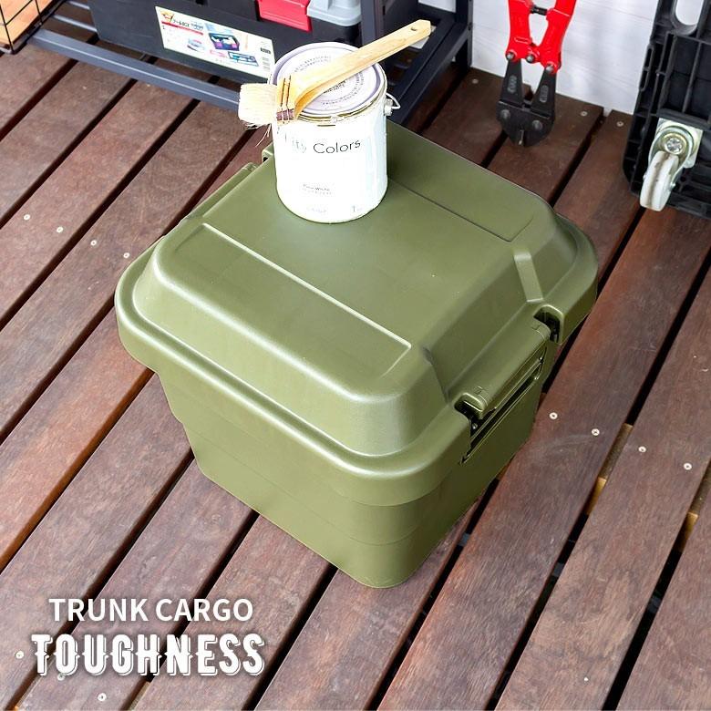 トランクカーゴ 30L ボックス ケース 収納 アウトドア 多目的 工具入れ 持ち運び キャ ンプ 倉庫 耐久性 丈夫 ミリタリー おしゃれ かっこいい 91122 | ブランド登録なし