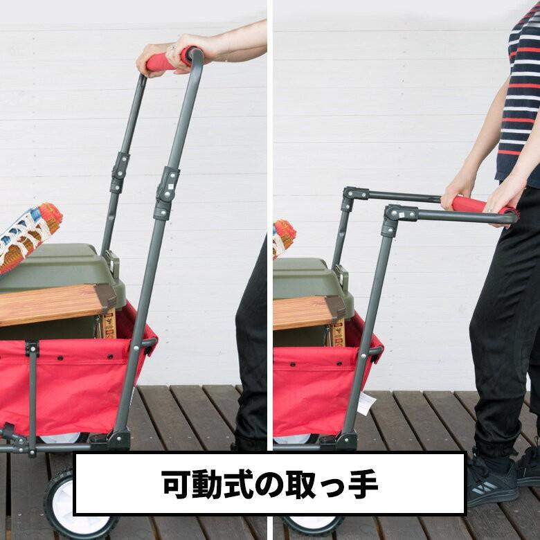 台車 ワゴン カート 家庭用 折りたたみ 軽量 キャスター付き 荷物 持ち運び ポータブル アウトドア キャンプ 屋外 レジャー バーベキュー BBQ ピクニック 91128 | ブランド登録なし | 04