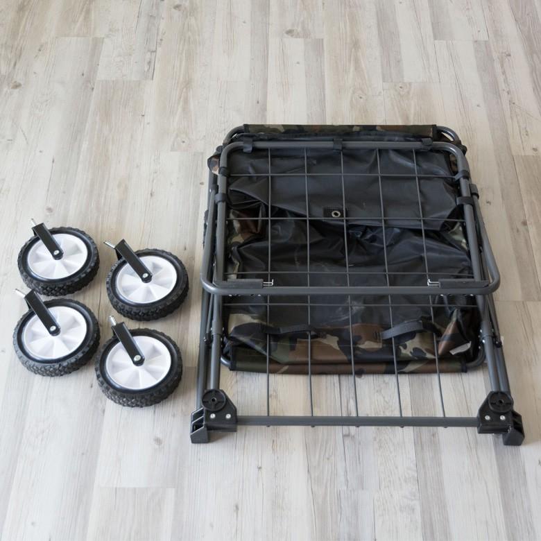 台車 ワゴン カート 家庭用 折りたたみ 軽量 キャスター付き 荷物 持ち運び ポータブル アウトドア キャンプ 屋外 レジャー バーベキュー BBQ ピクニック 91128 | ブランド登録なし | 08