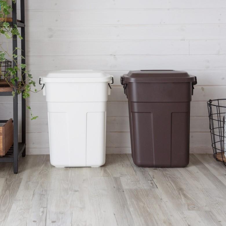 ごみ箱 おしゃれ ふた付き ペダル式 ダストボックス 12L キッチン リビング スチール 持ち手付き コンパクト 小型 小さい くずかご 白 シルバー 91131 | ブランド登録なし | 08