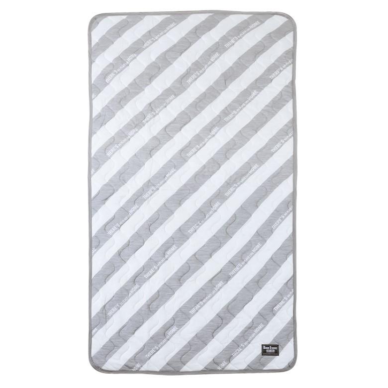 敷きパッド 接触冷感 ソフトクール 涼感 ベッドパッドS シングル 冷感敷きパッド 速乾 夏用 ブルー 白系 ひんやり 心地良い 寝具 快適シート マットシート 91136 | ブランド登録なし | 17