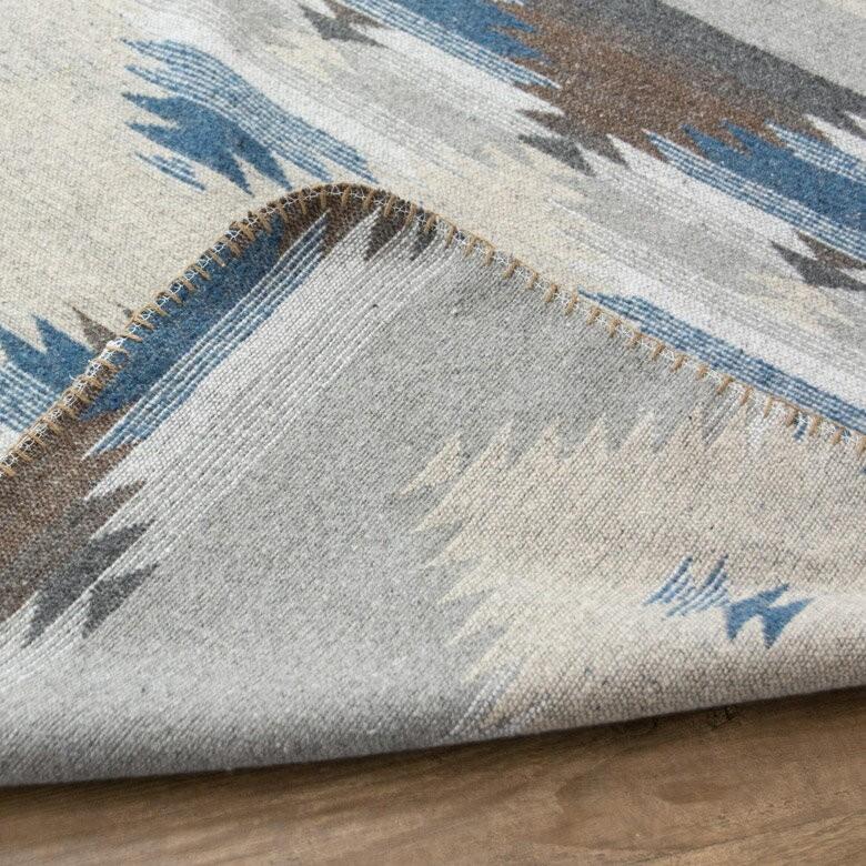 ブランケット シートブランケット オルテガ柄 ひざ掛け 約130×150cm ウール 大判 ネイティブ柄 お昼寝 軽い 軽量 91144 | ブランド登録なし | 02