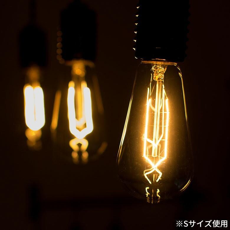 ペンダントライト 電球 E26 照明 LED対応 ランプ おしゃれ アンティーク 天井照明 吊り下げ照明 リビングライトインテリア照明 エジソン電球 91149 | ブランド登録なし | 06