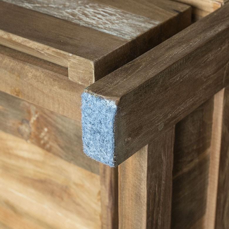 テレビボード テレビ台 おしゃれ 天然木製 収納 モザイクパターン avラック オーディオラック 収納家具 引き出し ウッド キャビネット 91158 | ブランド登録なし | 09