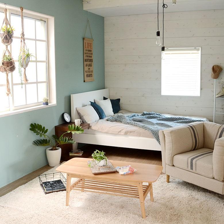 センターテーブル おしゃれ ローテーブル 天然木 アッシュ リビングテーブル マガジンラック 収納付き 北欧 カフェ コーヒーテーブル 91159 | ブランド登録なし | 05