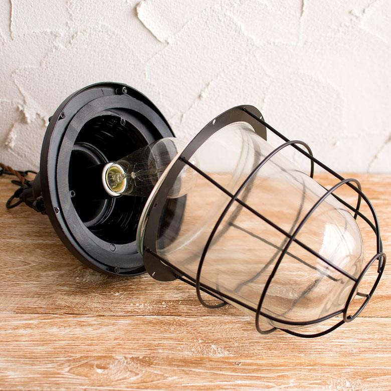 ペンダントライト エジソン電球付き マリン 照明 船舶 照明 ライト ビーチハウス シーリングライト インダストリアル ダイニング レトロ 1灯 カフェ風 91163 | ブランド登録なし | 10