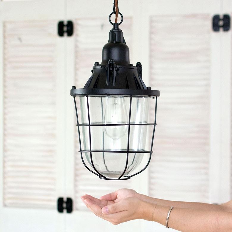 ペンダントライト エジソン電球付き マリン 照明 船舶 照明 ライト ビーチハウス シーリングライト インダストリアル ダイニング レトロ 1灯 カフェ風 91163 | ブランド登録なし | 04