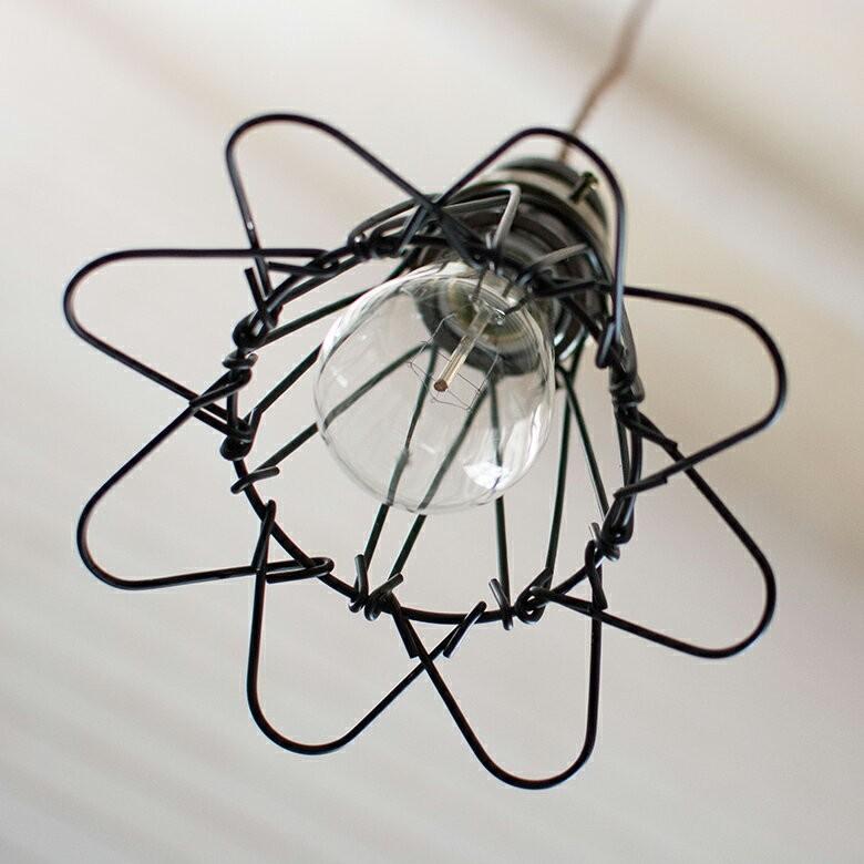 ペンダントライト エジソン電球付 フラワー 照明 おしゃれ インダストリアル アンティーク調 ヴィンテージ リビング ダイニング キッチン レトロ 1灯 91165 | ブランド登録なし | 06