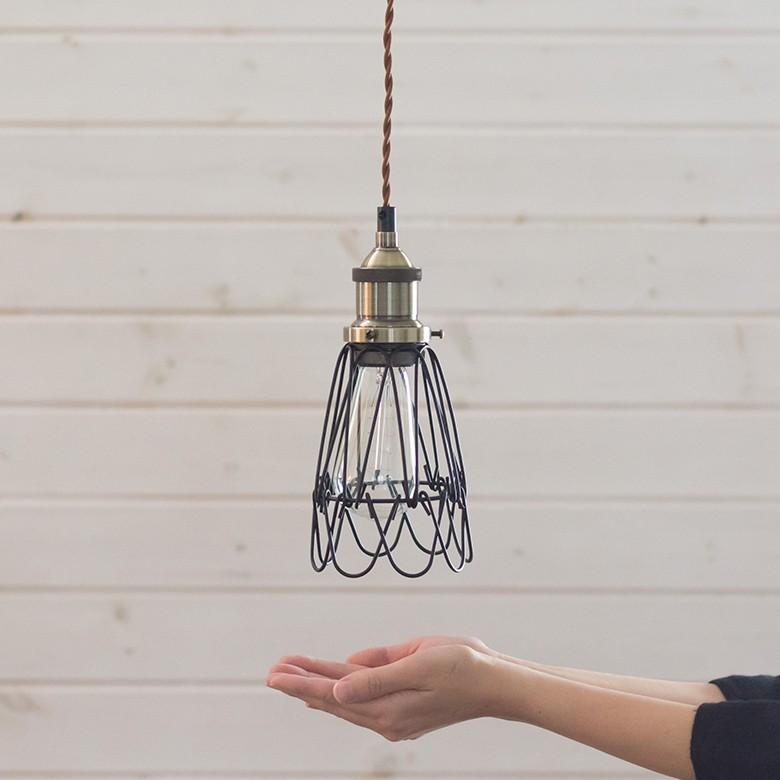 ペンダントライト エジソン電球付 フラワー 照明 おしゃれ インダストリアル アンティーク調 ヴィンテージ リビング ダイニング キッチン レトロ 1灯 91165 | ブランド登録なし | 08