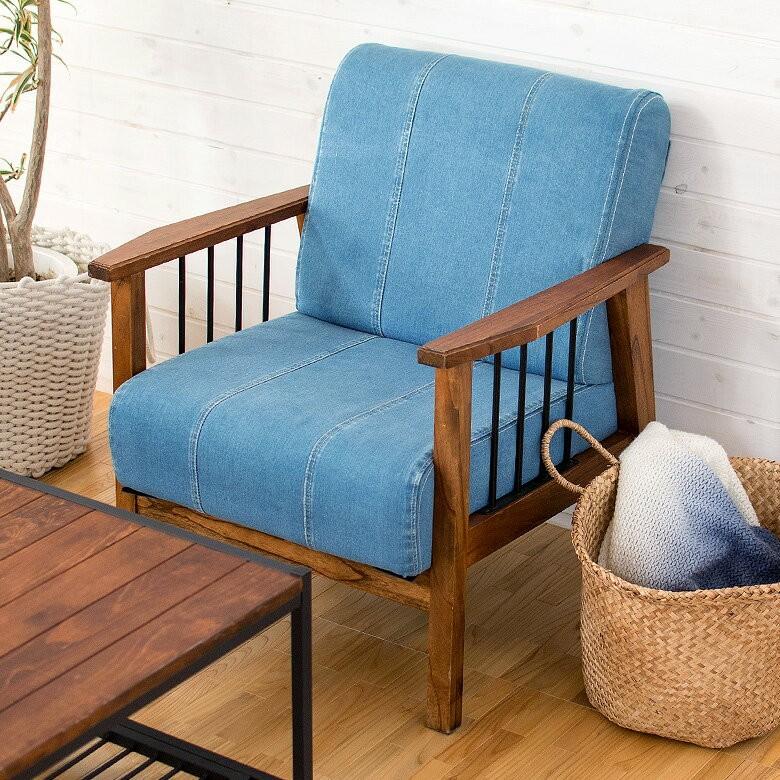 【美品】ソファー　1人掛け　ダイニングチェア　リビングチェア 美品】ソファー 1人掛け ダイニングチェア リビングチェア 楽天